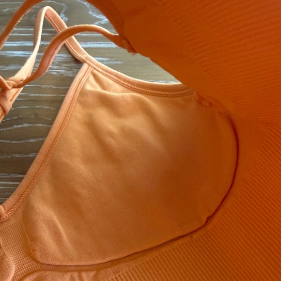 DSG Orange Ribbed Bralette - Picture 4 of 6